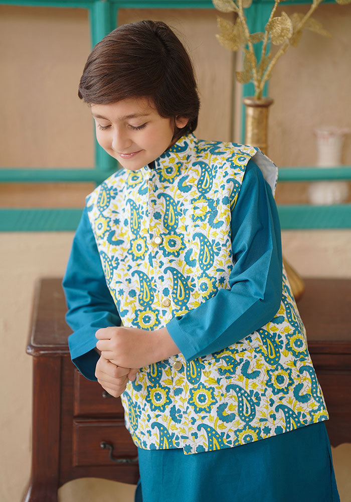 Boys 3 Pc Suit - Wear Ochre