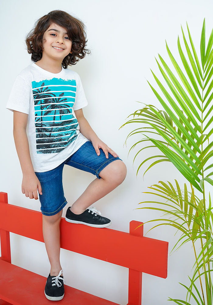 Printed T-Shirt - Wear Ochre