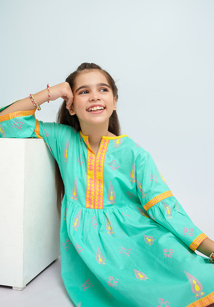 Cotton Printed Top - Wear Ochre