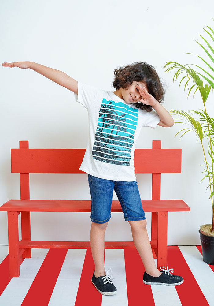 Printed T-Shirt - Wear Ochre
