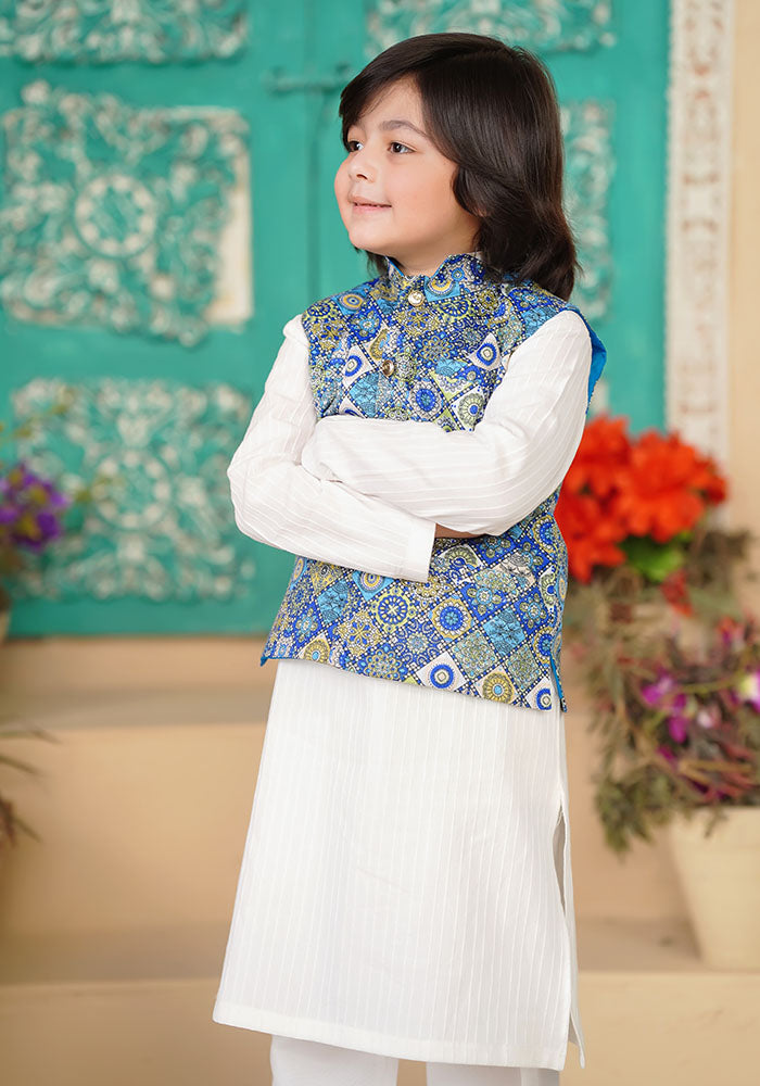 Boys 3 Pc Suit - Wear Ochre