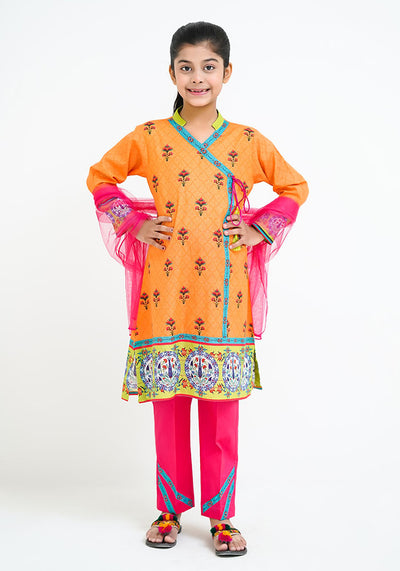 Lawn Digital Printed 3 Pc Suit
