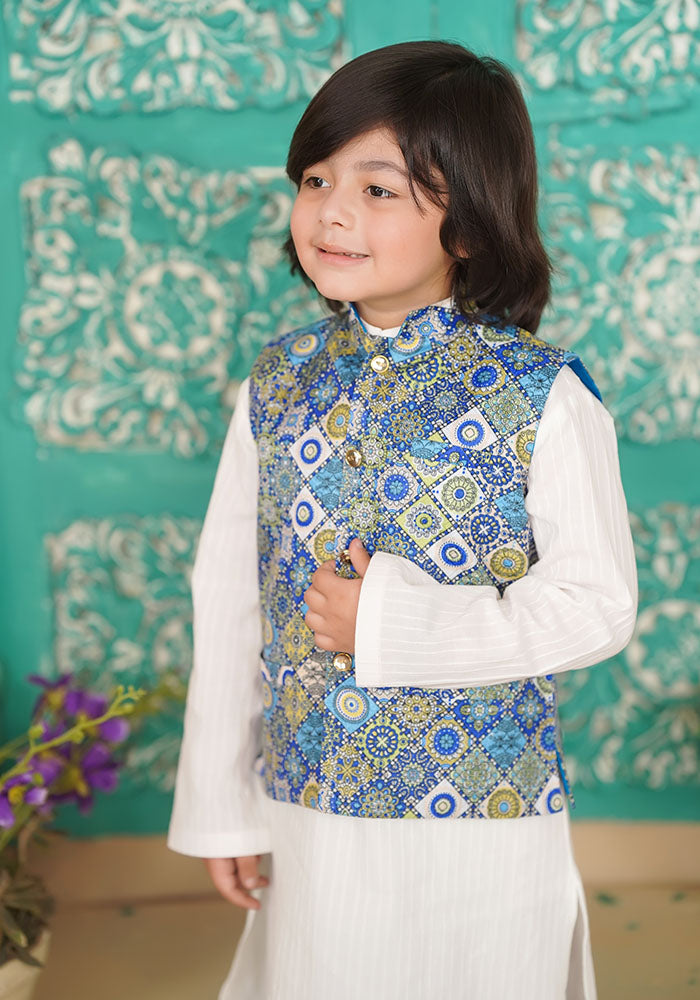 Boys 3 Pc Suit - Wear Ochre