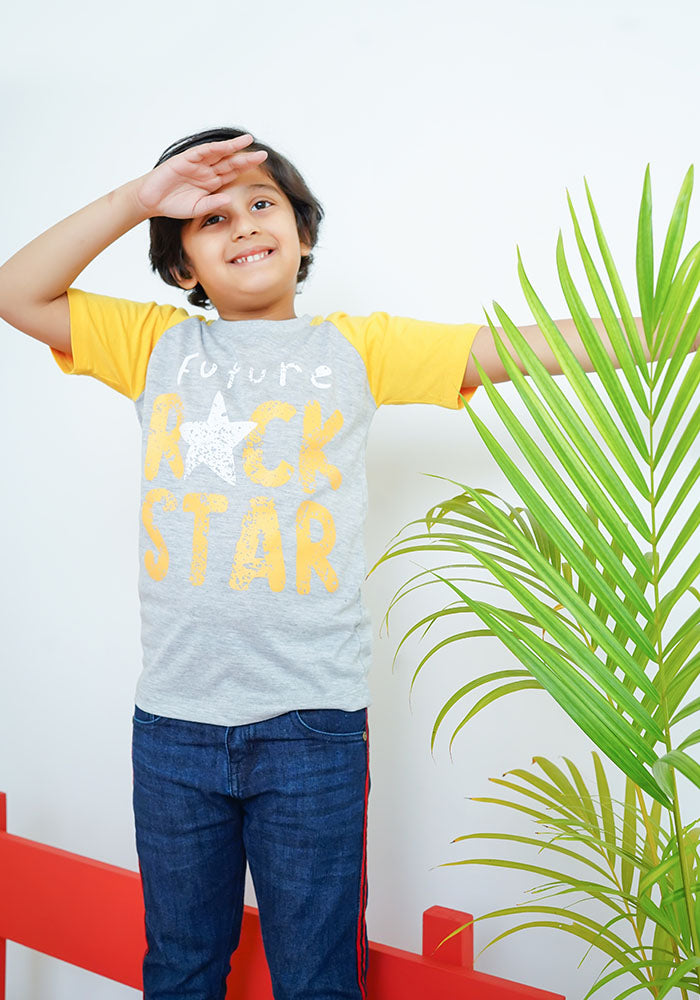 Printed T-Shirt - Wear Ochre