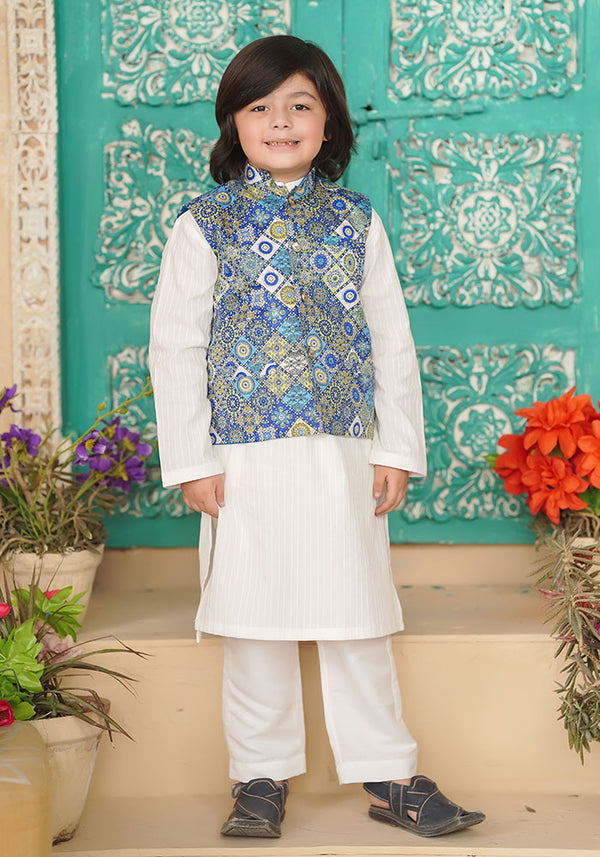 Boys 3 Pc Suit - Wear Ochre