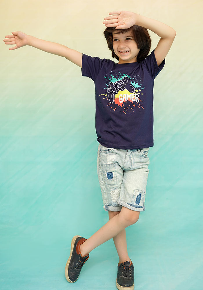 Printed T-Shirt - Wear Ochre
