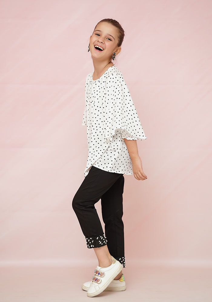 Printed Georgette Top - Wear Ochre