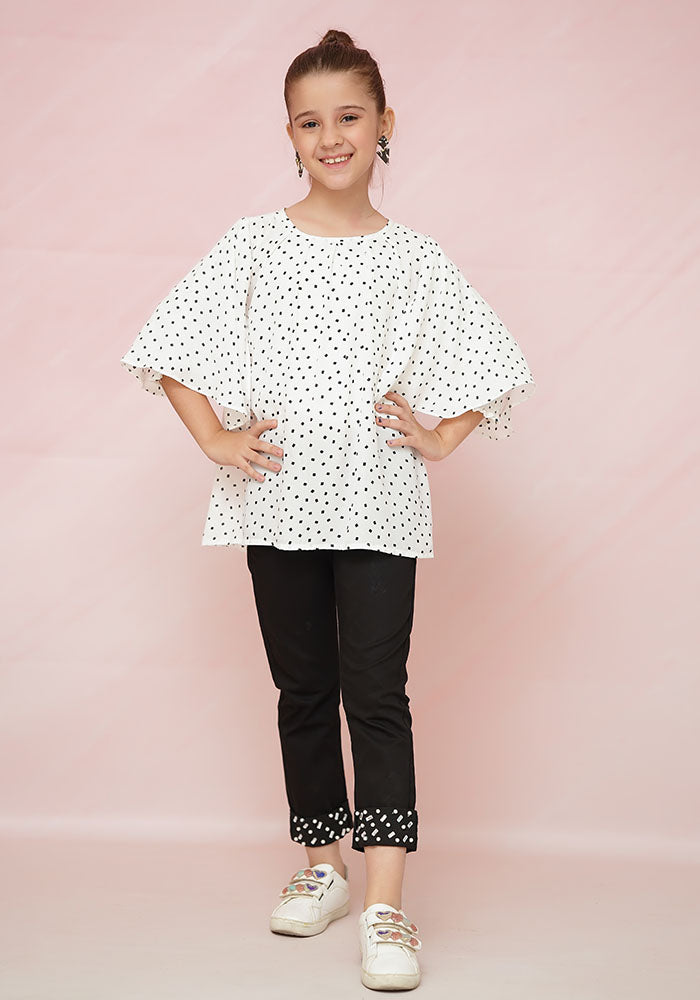 Printed Georgette Top - Wear Ochre