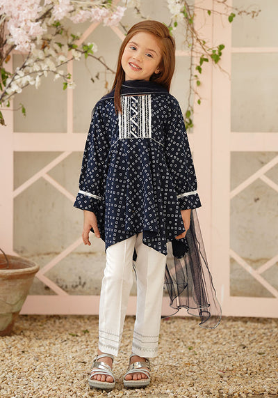 Cotton Printed 3 Pc Suit