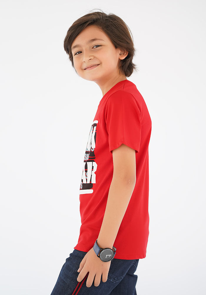 Printed T-Shirt - Wear Ochre
