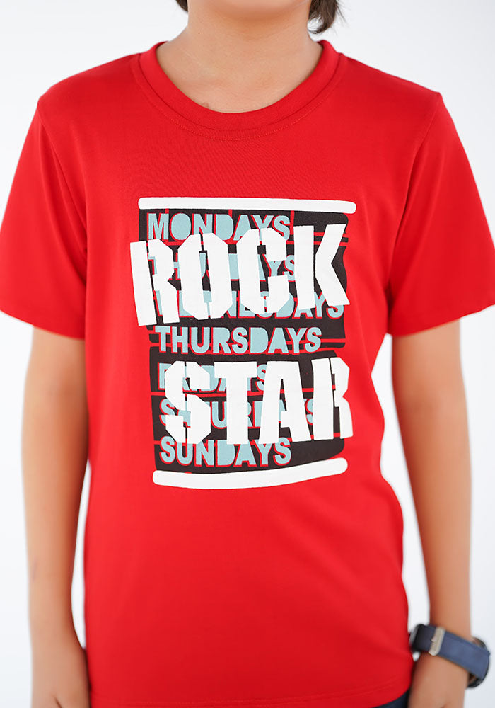 Printed T-Shirt - Wear Ochre