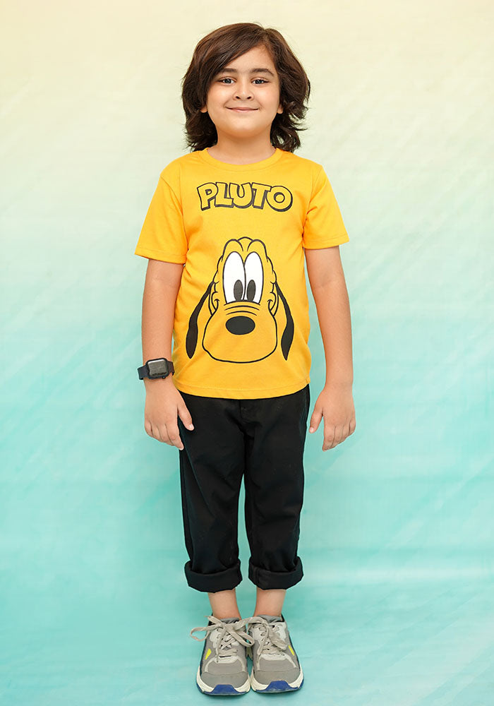 Printed T-Shirt - Wear Ochre