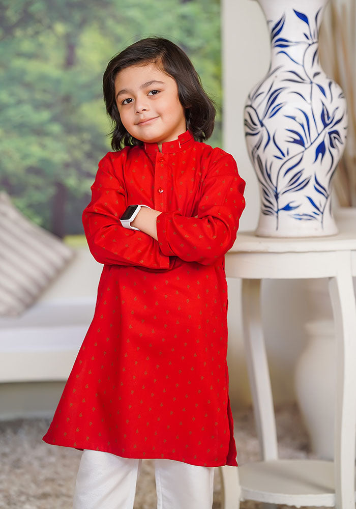 Boys Kurta + Pants - Wear Ochre