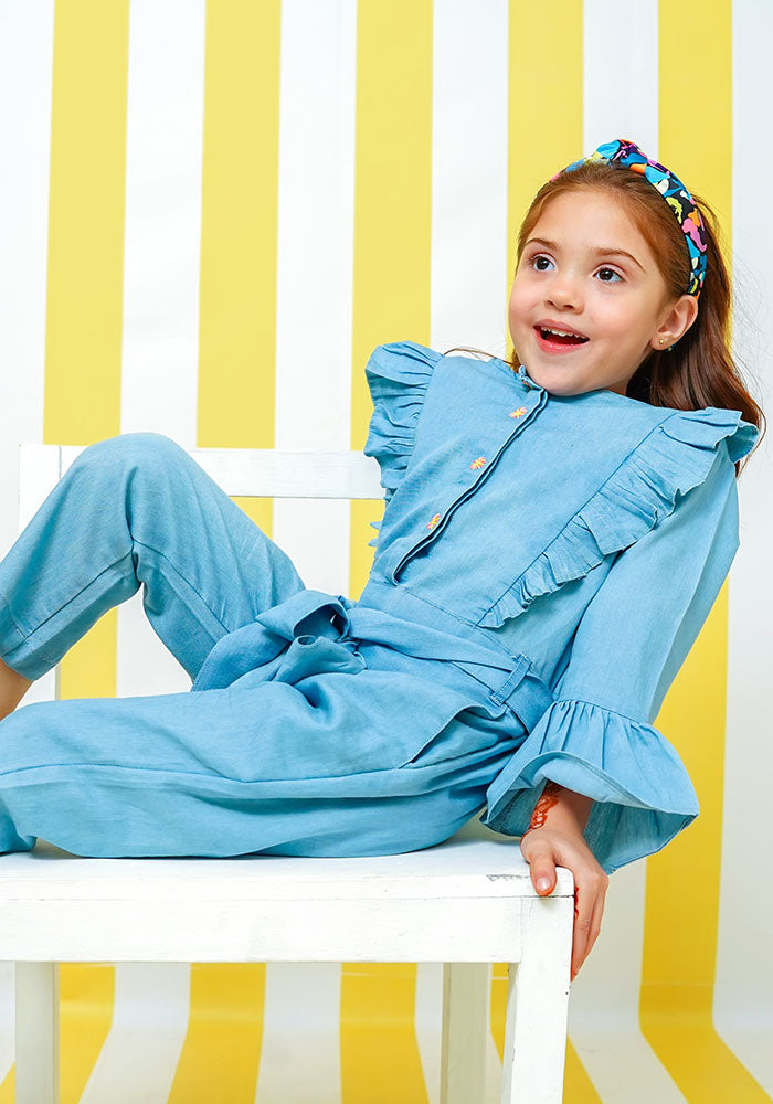 Denim Jumpsuit - Wear Ochre
