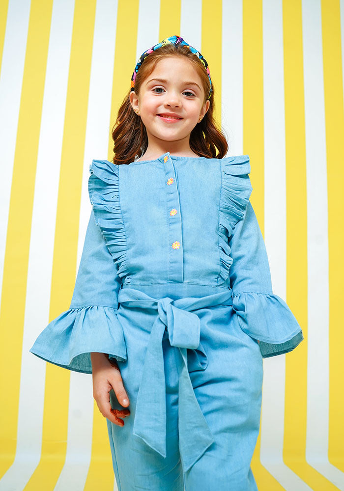 Denim Jumpsuit - Wear Ochre