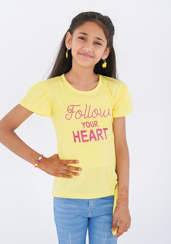Printed T-Shirt - Wear Ochre