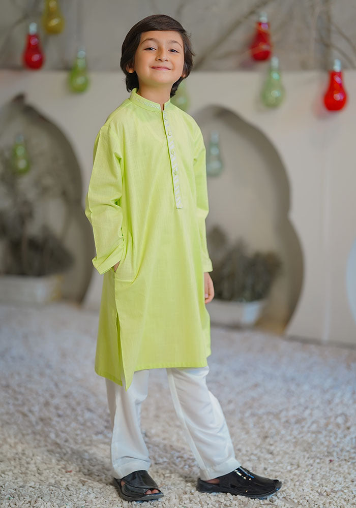 Boys Kurta + Pants - Wear Ochre