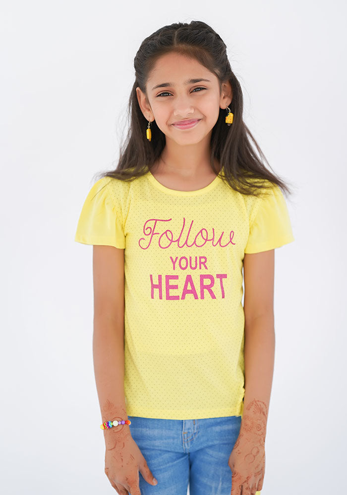 Printed T-Shirt - Wear Ochre