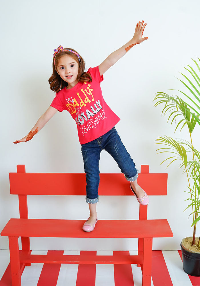 Printed T-Shirt - Wear Ochre
