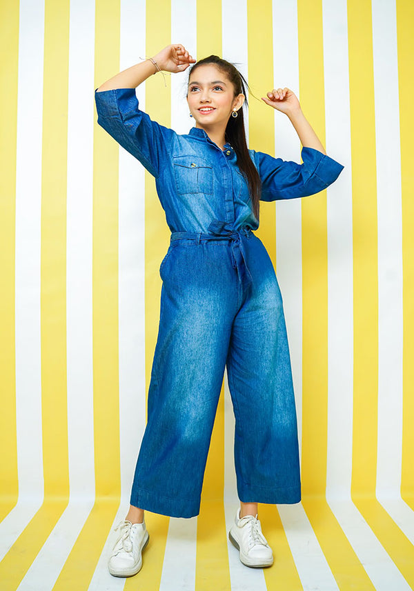 Denim Jumpsuit - Wear Ochre