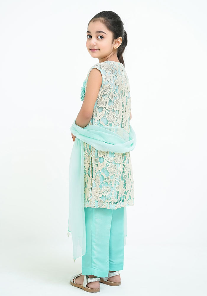 Net 3 Pc Suit - Wear Ochre