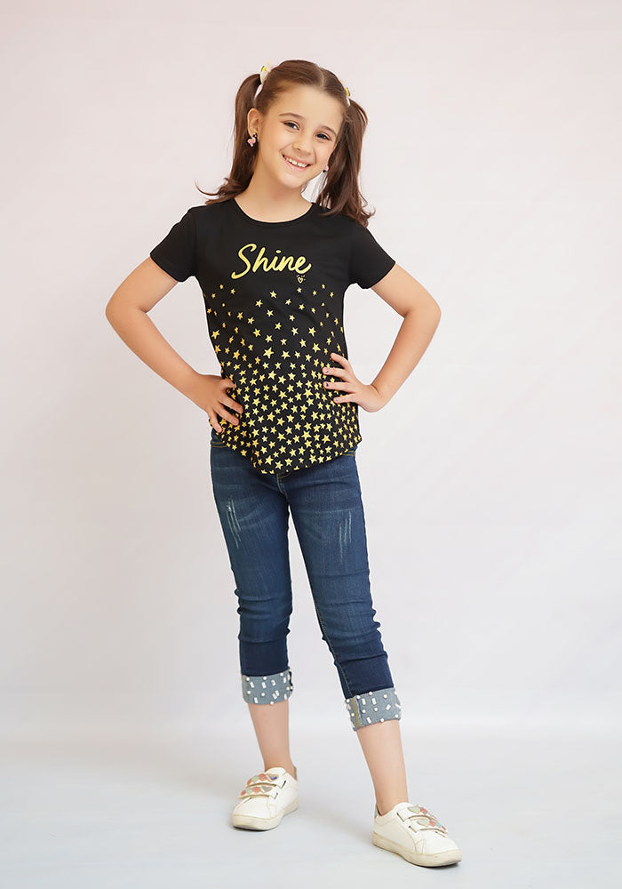 Printed T-Shirt - Wear Ochre