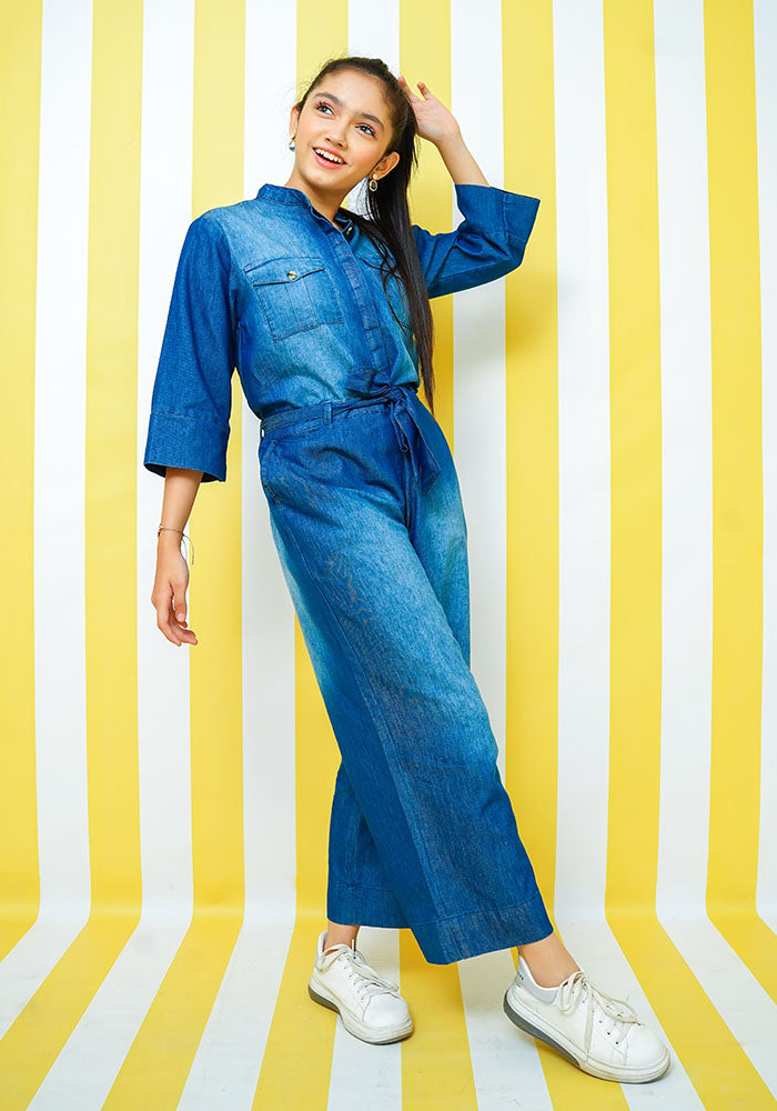 Denim Jumpsuit - Wear Ochre