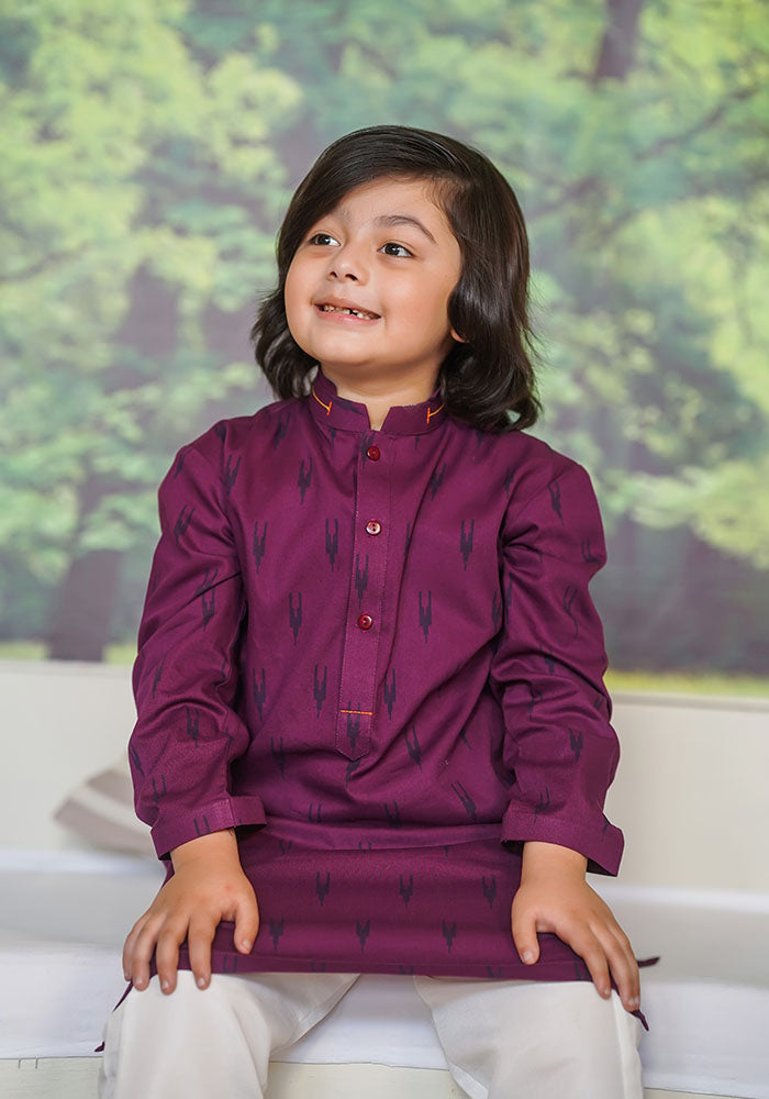 Boys Kurta + Pants - Wear Ochre