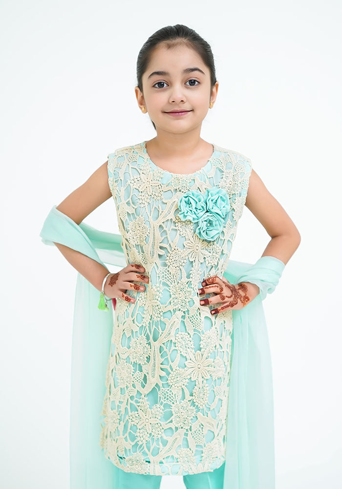 Net 3 Pc Suit - Wear Ochre