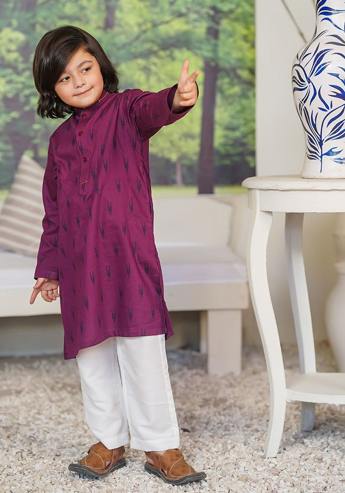 Boys Kurta + Pants - Wear Ochre