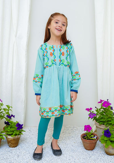 Cotton Embroidered Kurta