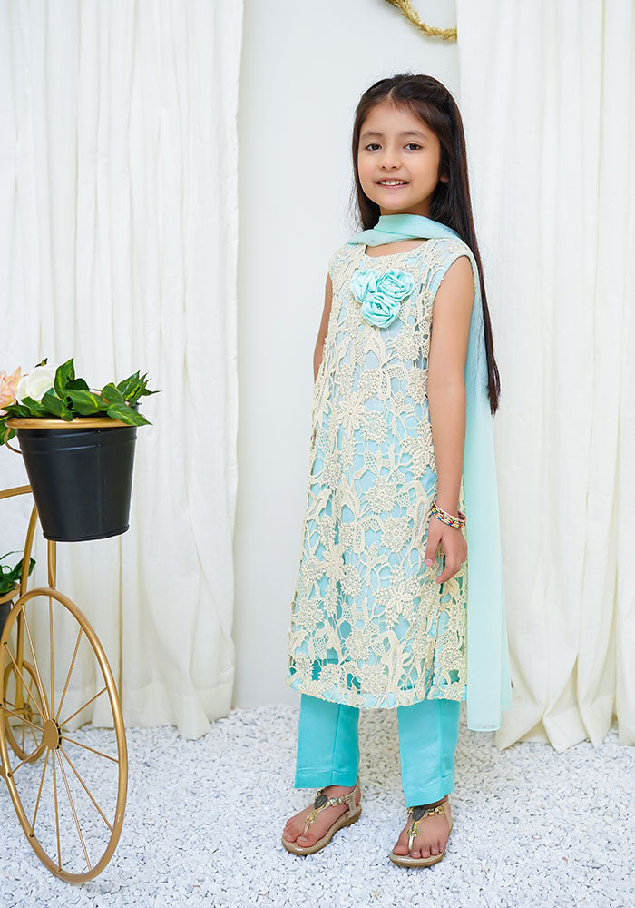 Net 3 Pc Suit - Wear Ochre