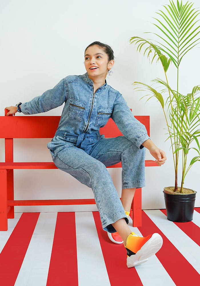 Denim Jumpsuit - Wear Ochre