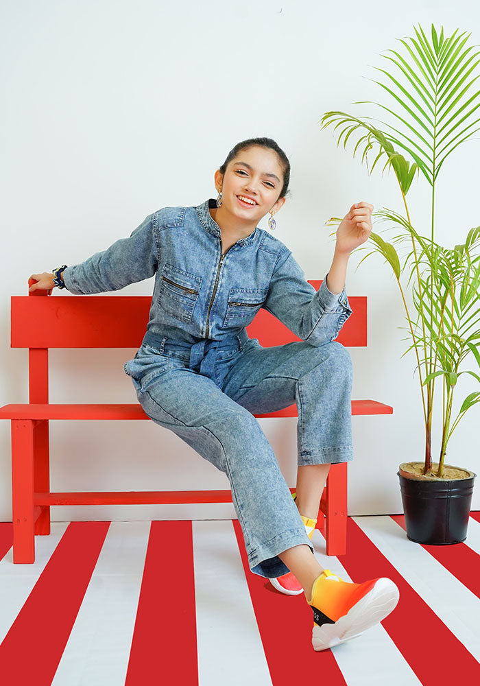 Denim Jumpsuit - Wear Ochre
