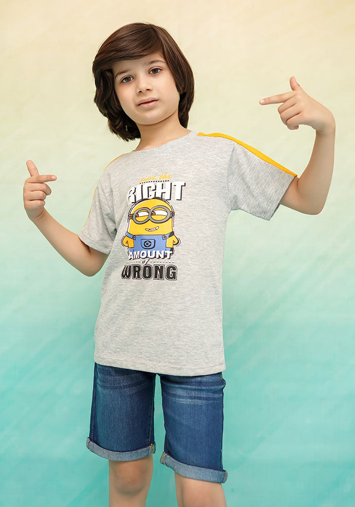 Printed T-Shirt - Wear Ochre