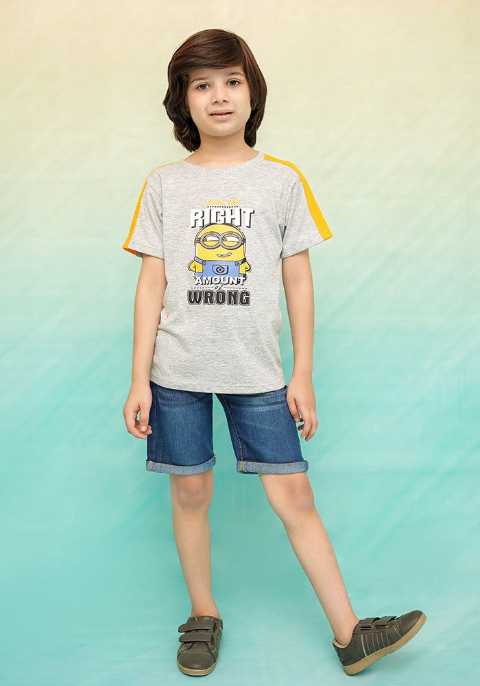 Printed T-Shirt - Wear Ochre