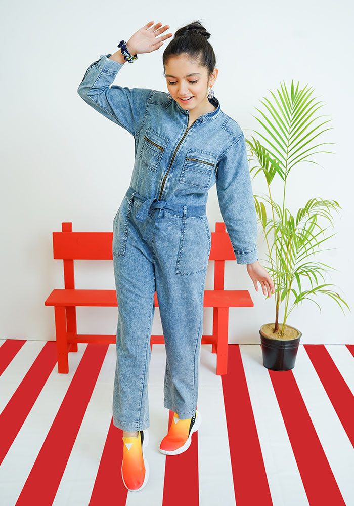 Denim Jumpsuit - Wear Ochre