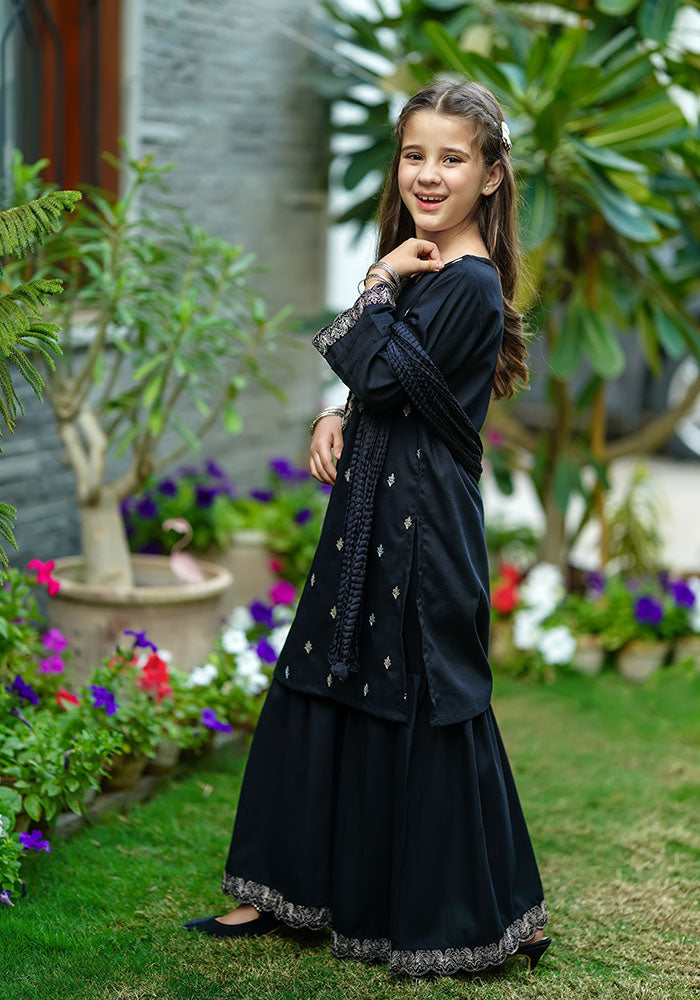 Cotton Embroidered 3 Pc Suit - Wear Ochre