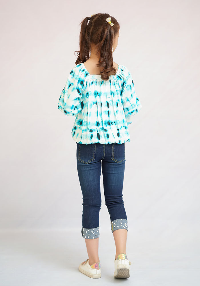 Printed Viscose Top - Wear Ochre