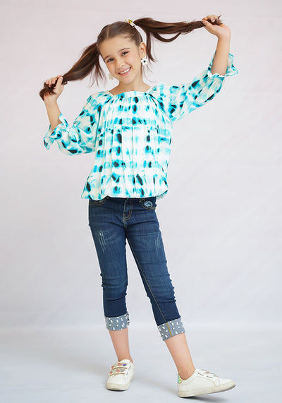 Printed Viscose Top