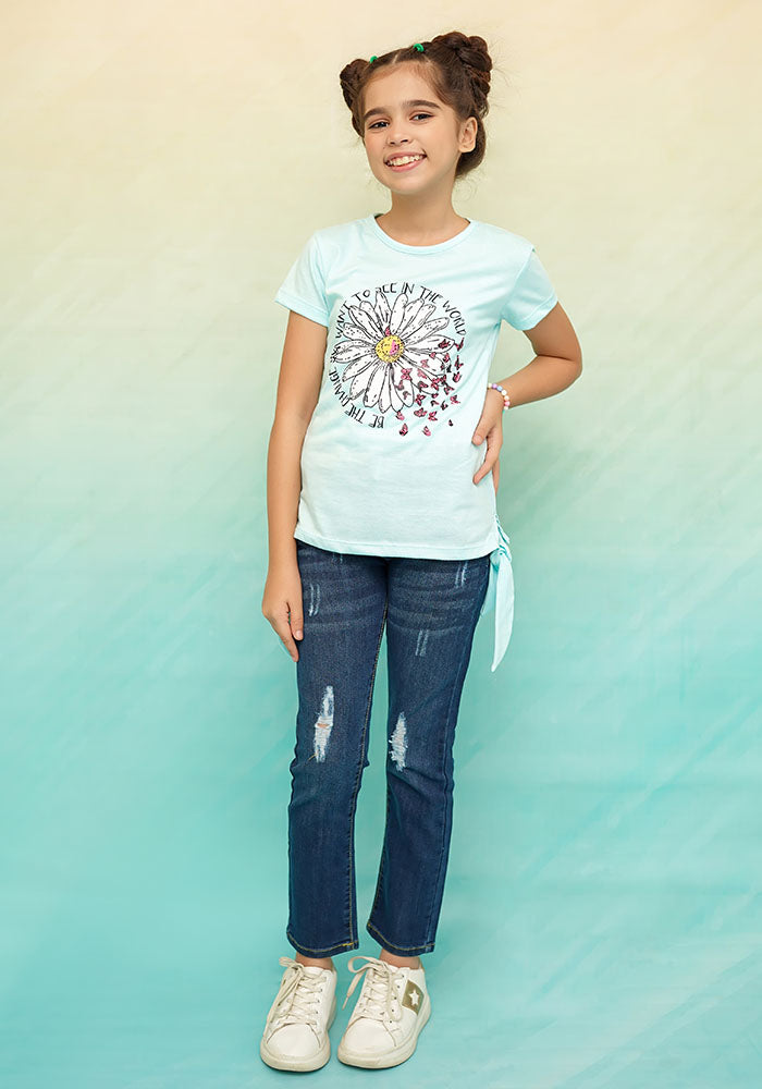 Printed T-Shirt - Wear Ochre