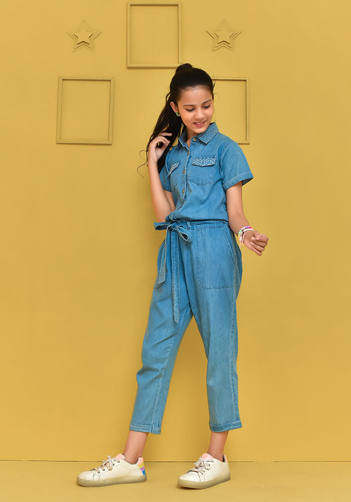 Denim Jumpsuit - Wear Ochre