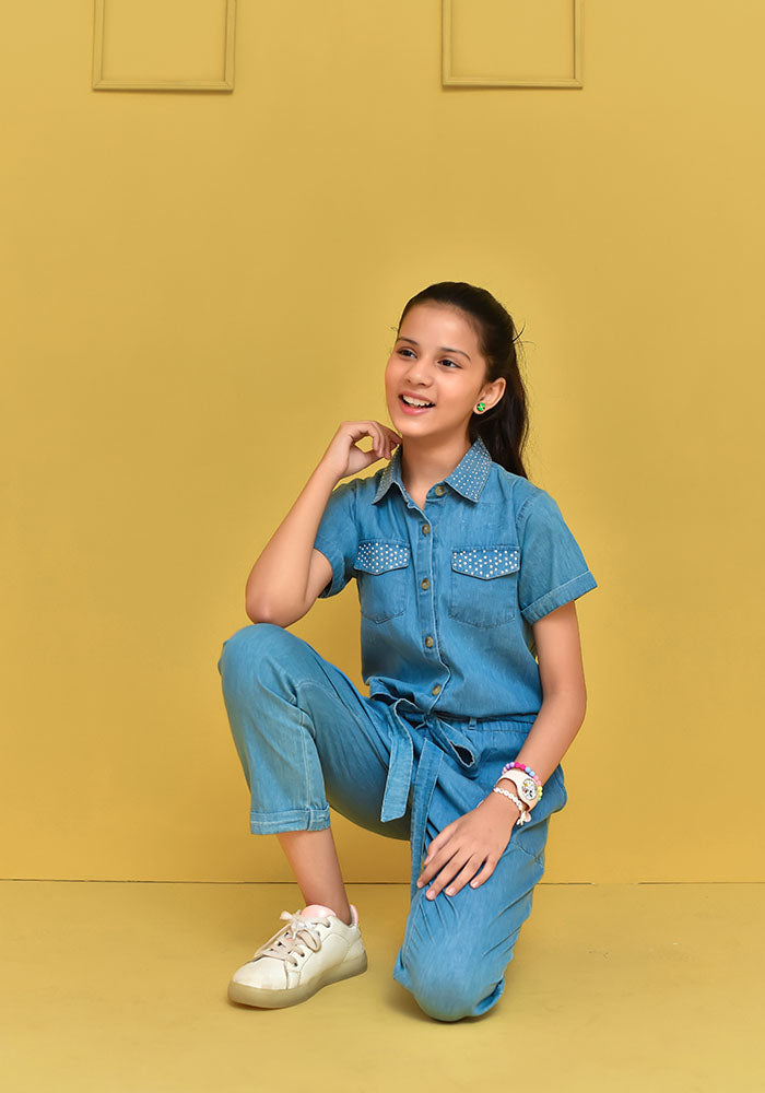 Denim Jumpsuit - Wear Ochre