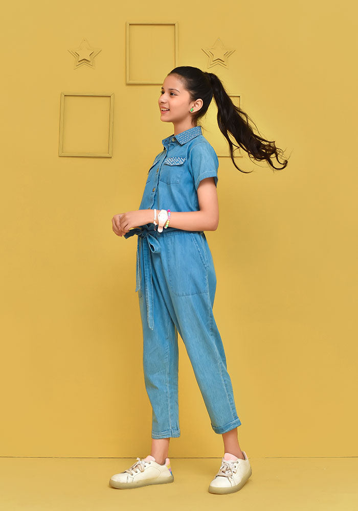 Denim Jumpsuit - Wear Ochre