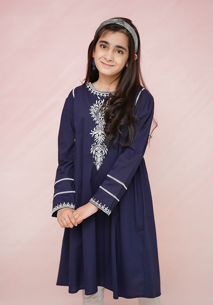 Cotton Embroidered Top - Wear Ochre