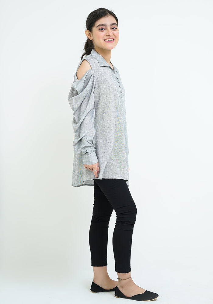 Chambray Top - Wear Ochre
