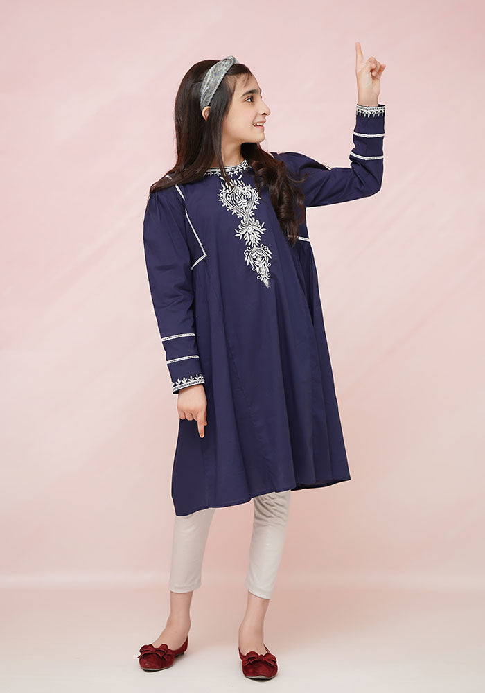 Cotton Embroidered Top - Wear Ochre