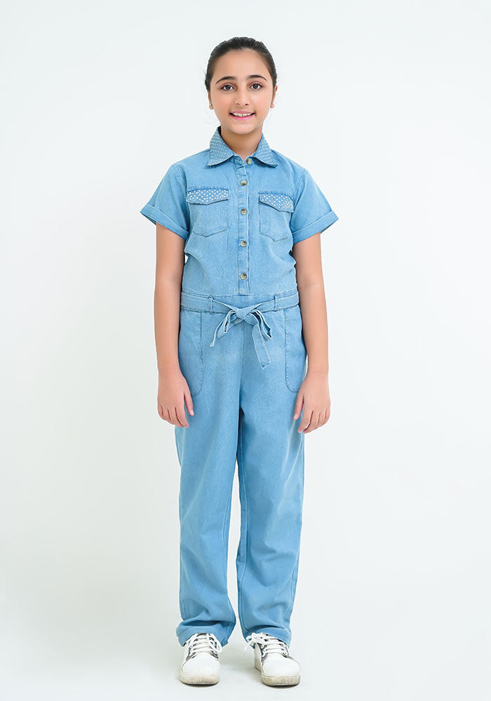 Denim Jumpsuit - Wear Ochre