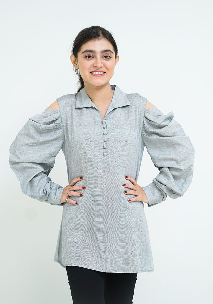 Chambray Top - Wear Ochre