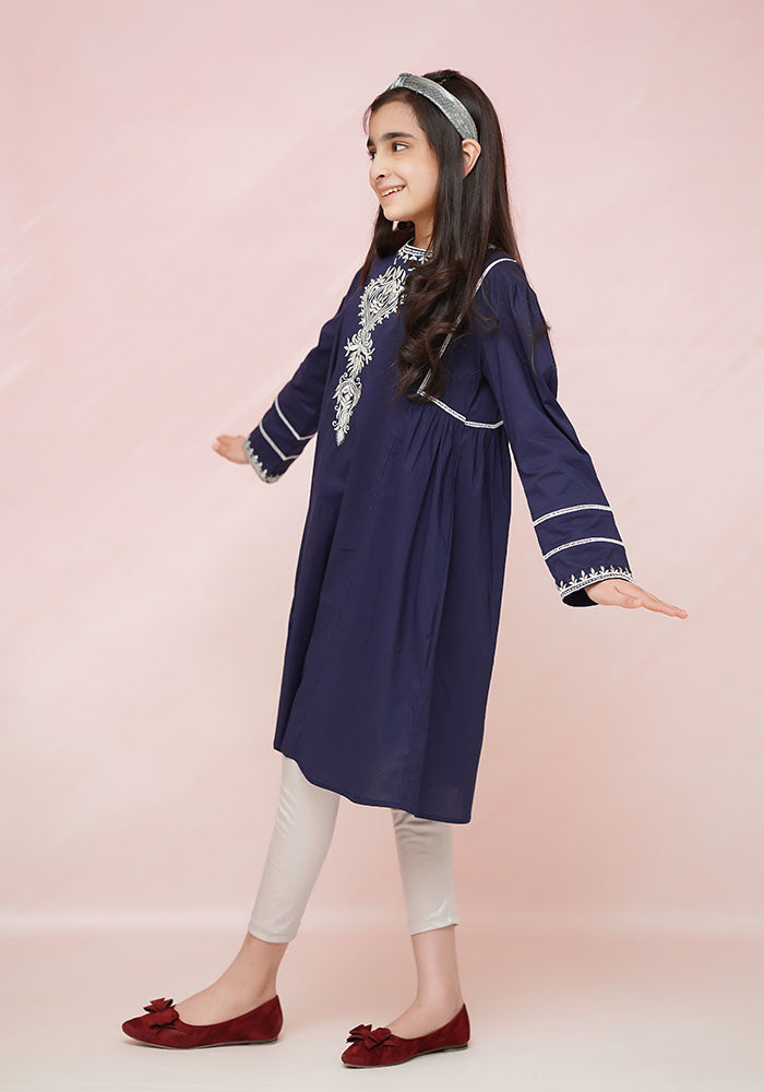 Cotton Embroidered Top - Wear Ochre